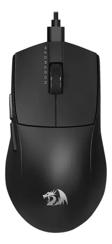 Mouse Gamer Redragon King 1k 50-12.400 Dpi 5 Botones Negro