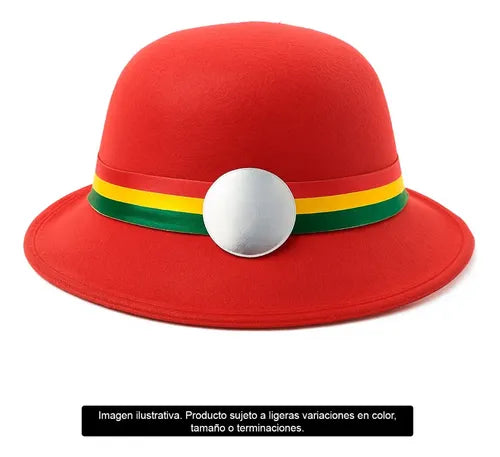 Sombrero Nortino Infantil Deploy Rojo Cierre Ajustable Material Reciclado Estandar Liso