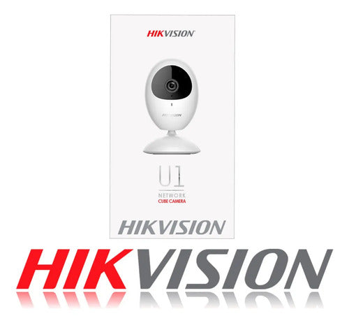 Camara Wifi Ip Cubo Hikvision 2mp Microsd 128gb Microfono Blanco