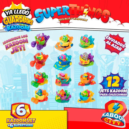 Superthings Guardians Of Kazoom 6 Kazoom Jets +6 Superthings