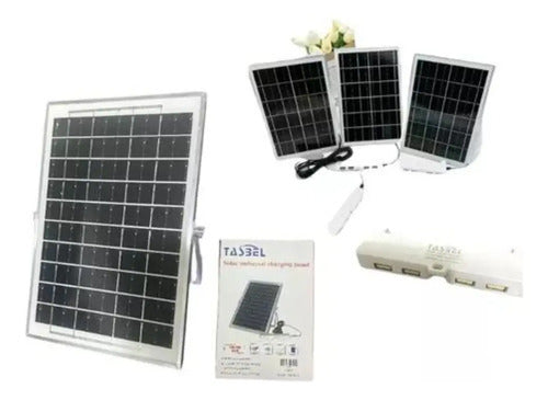 Pack De 4 Panel Solar De 600/800 Mh/a Retenedor De Energía Negro 8v 6v
