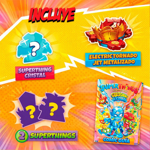 Starterpack Guardians Of Kazoom 1 Cómic Guía + Superthings