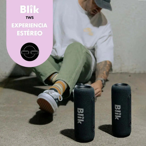 Parlante Bluetooth Blik Live Color Negro