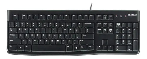 Teclado Alambrico Logitech K120 Usb 2.0 Español Antiderrame Negro Español España