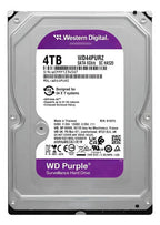 Disco Duro Interno Wd Purple 4 Tb Vigilancia Pc / Dvr / Nvr Plateado