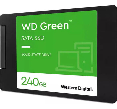 Disco Solido Ssd Interno Wd Green 240gb 545mb/s Sata 6gb/s Verde