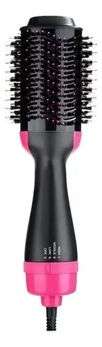 Cepillo Alisador Secador One Step Ion Modelo Nv-7211 Rosa