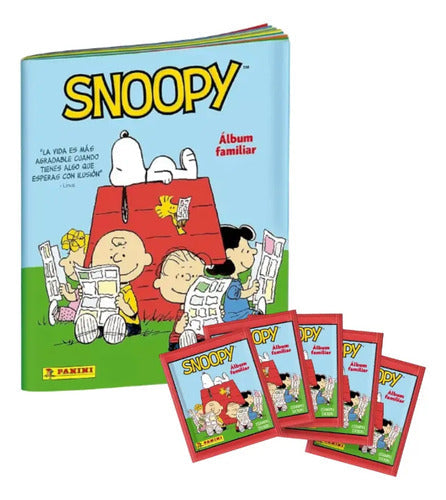 Pack Album + 5 Sobres Snoopy