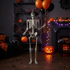 Esqueleto Decorativo Accesorio Adorno Fiesta Halloween 153cm