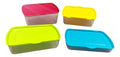 Set 4 Contenedores Organizador Refrigerador Cocina  Varios