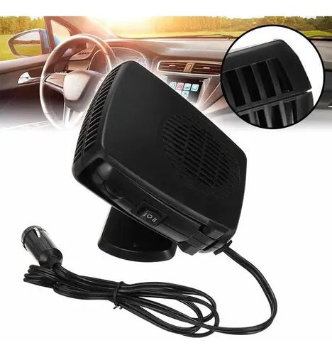 Calefactor Para Autos 12v Acondicionadr Desempaña Parabrisas