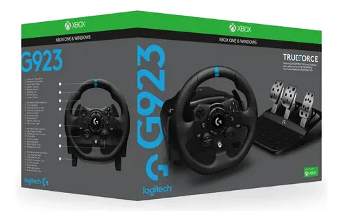 Pack Volante + Palanca Logitech G923 Xbox X/s/xbox One/pc Negro