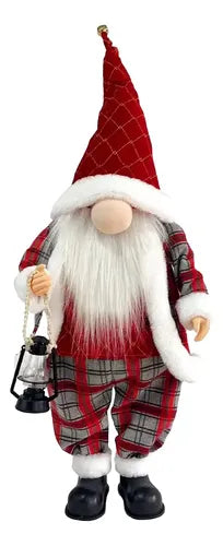 Muñeco Elfo Animatronic Duende Decoracion Fiestas Navideñas Rojo