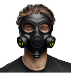 Máscara De Gas Plastico Disfraz Cosplay Hazard Halloween Color Unico