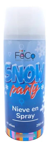 Spray Nieve Artificial Navidad Cotillón Fiestas