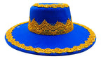 Sombrero Gorro Caporal Danzas Tradicionales Fiestas Patrias Azul Estándar Ajustable