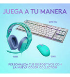 Logitech G335 Audífonos Con Cable Para Gaming Celeste Mint