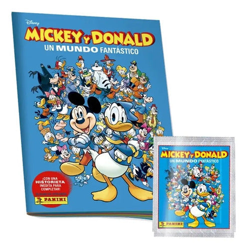 Album Mickey Y Donald + 40 Sobres