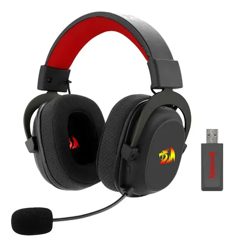 Audifonos Gamer Inalambricos Redragon Zeus Pro H510-pro 53mm Negro