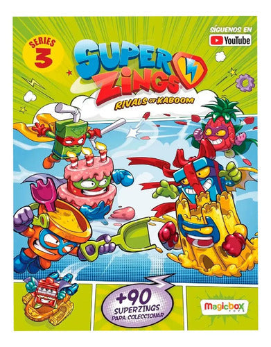 Pack Superzings Starterpack Comic Rivals Of Kaboom Serie 3