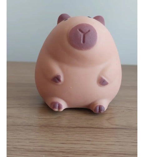 Squishy Anti-estrés De Capybara De 9cm Marrón