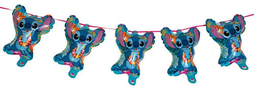 Pack Caja 20 Invitados Cumpleaños Stitch  Decoracion Fiestas
