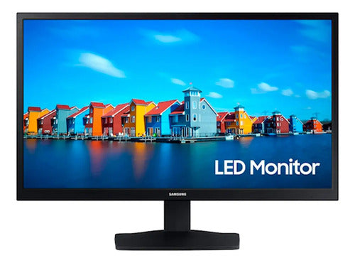 Monitor Samsung 24in Lcd Fhd 60 Hz 5ms [ Ls24a336nhlxzs ] Negro