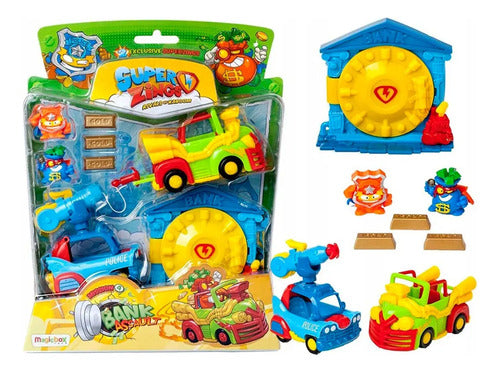 Superzings Blister Mission 4 / Asalto Al Banco Original