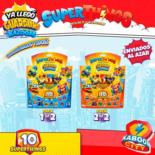 Superthings Guardians Of Kazoom Blister 10 Coleccionables
