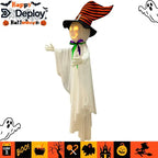 Fantasma Hablador Colgante Animatronic Deco Halloween Sonido