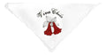 Pañuelo Cueca Estampado Fiestas Patrias Y Danzas Copihue Blanco Copihue