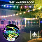 Guirnalda Tipo Manguera 10m - 100led Luces Para Navidad Ip67