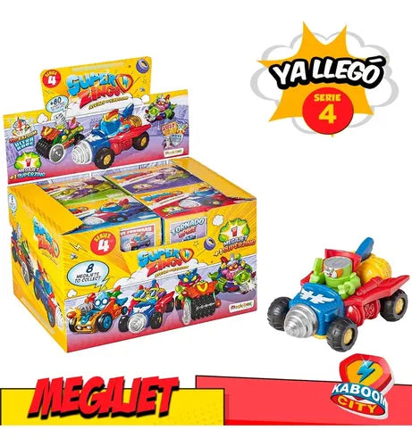 Superzings Serie 4 Original 8 Vehiculo Megajet Coleccion