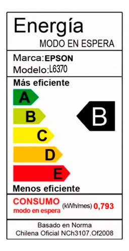 Impresora Multifuncional Epson Ecotank L6370 Wifi Duplex App Negro