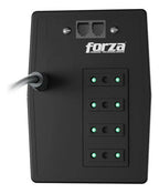 Ups Interactiva Forza Nt-1012c 1000va/500w 220v 4 Tomas Led Negro