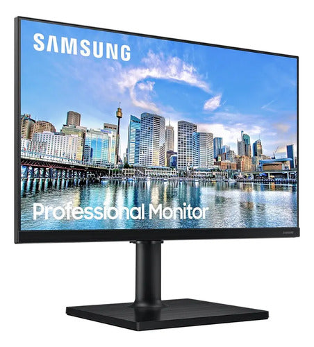 Monitor Samsung Essential T45f 24in Fhd Ips 75hz 5ms Pivot Negro
