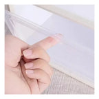 Pack 6 Cajas Organizadora De Zapatos Organizador Transparent Blanco Apilables
