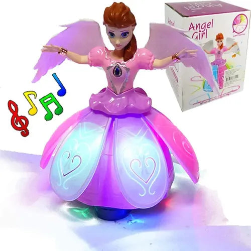 Muñeca Bailarina Hada Juguete Para Niñas Baila, Canta Y Gira