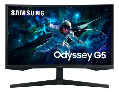 Monitor Gamer Curvo Samsung Odyssey G5 32in Qhd 165hz 1ms Negro
