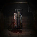 Esqueleto Enjaulado Animatronic Deco Terror Halloween 200cm