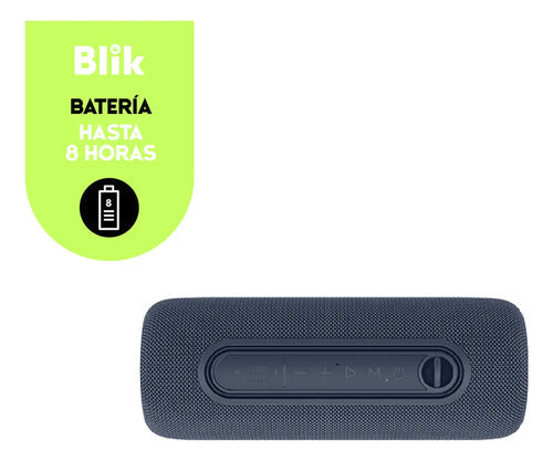 Parlante Portátil Bluetooth Blik Live Azul