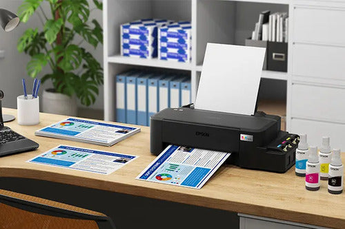 Impresora Simple Función A Color Epson Ecotank L121 Usb 220v Negro