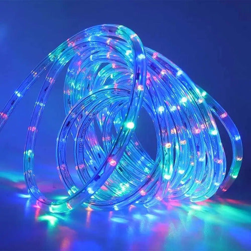 Guirnalda Tipo Manguera 10m - 100led Luces Para Navidad Ip67