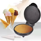 Maquina Para Hacer Waffles Conos De Helado Galletas Cuchufli Negro