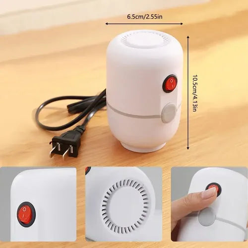 Aspiradora Eléctrica Mini + 2 Bolsas Para Sellado Al Vacío Blanco
