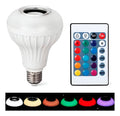Ampolleta 12w Bluetooth Musical Y Multicolor Con Control Rgb