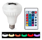Ampolleta 12w Bluetooth Musical Y Multicolor Con Control Rgb