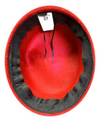 Gorro Sombrero Caporal Fiestas Patrias Danzas Tradicionales Rojo Estándar Ajustable