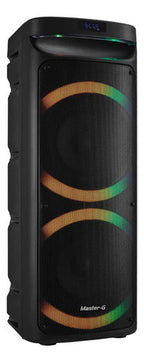 Parlante Masterg Karaoke Phantom Bluetooth 8in X2 60w Tws Eq Negro