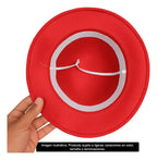 Sombrero Nortino Infantil Deploy Rojo Cierre Ajustable Material Reciclado Estandar Liso